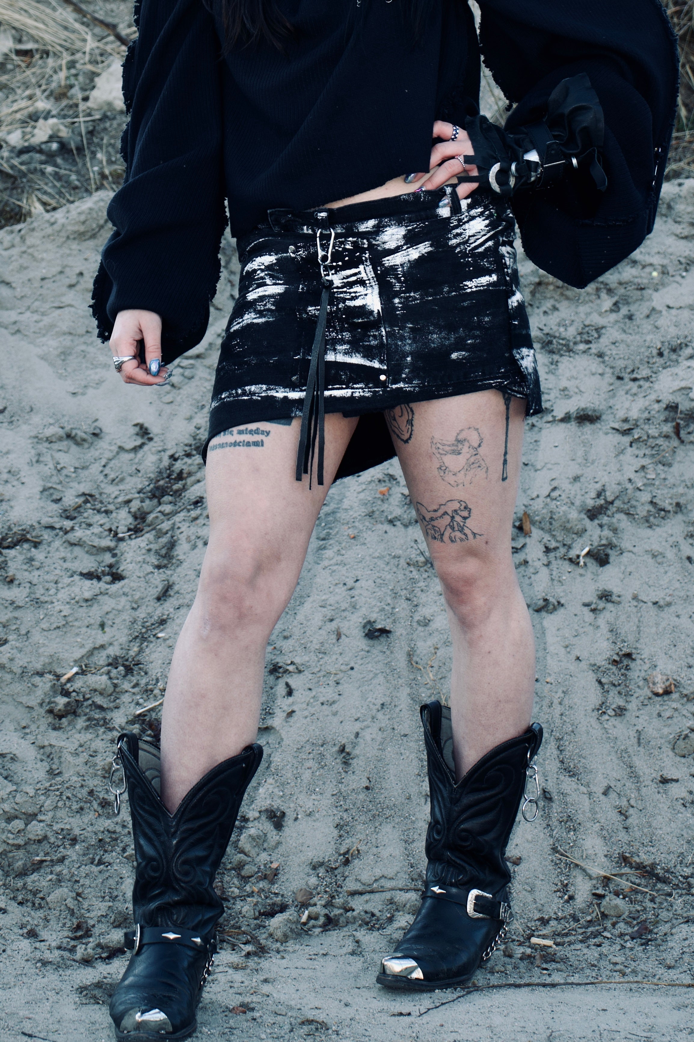CORPUS MACHINA Mini-skirt